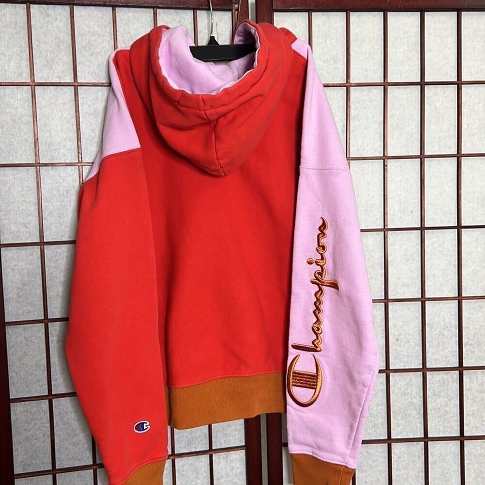 Champion Reverse Weave Color Block Sweatshirt Siz… - image 3